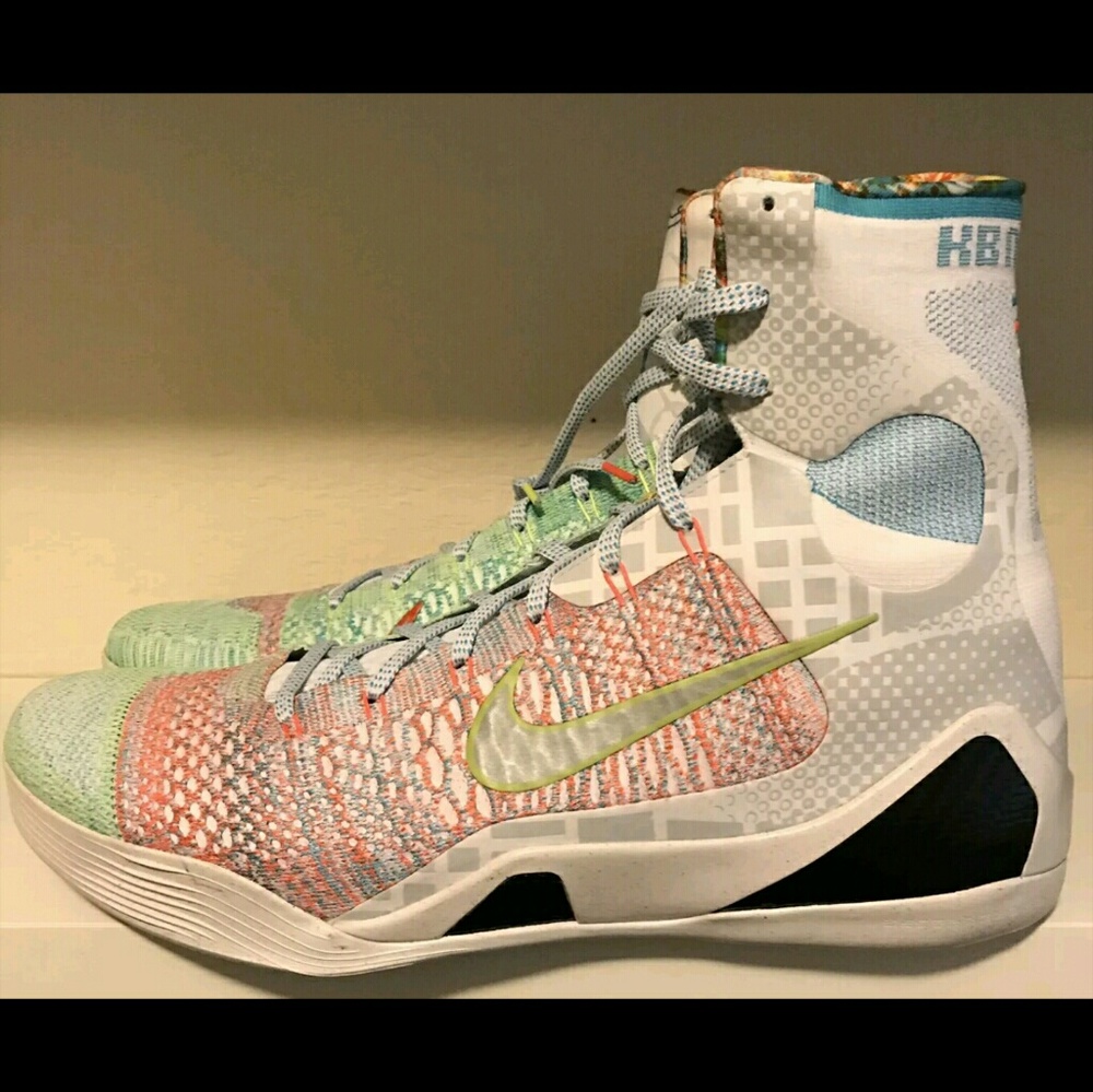 Sz 18 What the kobe IX 9 elite high rare sneakers - Picture 2 of 6